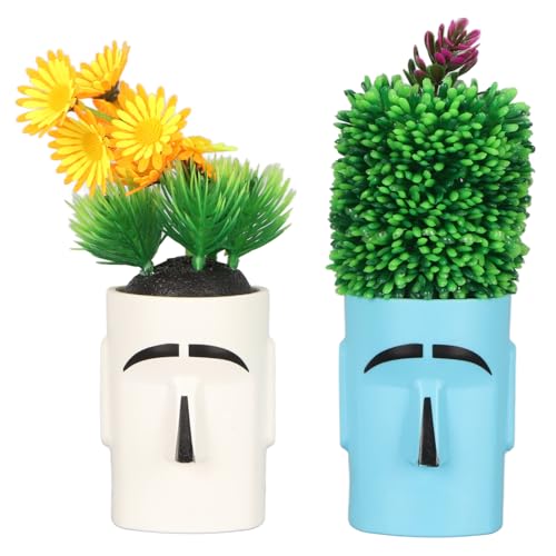 Gavigain künstliche Topf-Flowers aus Silikonharz, lebendig und verblasst, Nicht anpassbar, Vasen-Dekoration, wartungsarm, Heim- und Büro-Aquarium-Dekoration Gavigain künstliche Topf-Flowers aus Silikonharz, lebendig und verblasst, Nicht anpassbar, Vasen-Dekoration, wartungsarm, Heim- und Büro-Aquarium-Dekoration von Gavigain