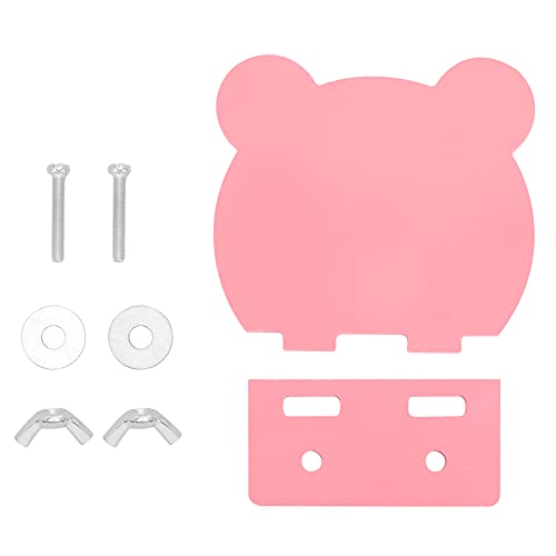 Hamster Papagei Doppelschraube Standing Plattform Ständer Klettern Klettern Käfigspielzeug für Haustierrosa Blau (-CW06929-01) von Gavigain