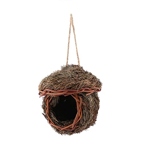 Handgefertigter gewebter Vogel Nest Käfig für Papageien Hamster kleine Haustiere Tiere Käfig Hängende Dekor Handgefertigter gewebter Vogel Nest Käfig für Papageien Hamster kleine Haustiere Tiere Käfig Hängende Dekor von Gavigain