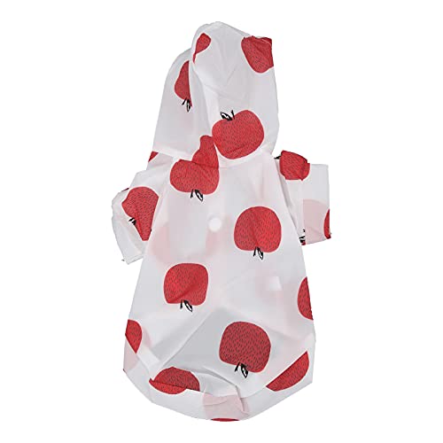Gavigain Haustier -Sonnenschutzkleidung Fruchtdrucken weiche süße sonnensichere Kleidung für Haustiere (L) von Gavigain