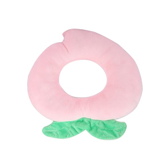 Katzenchirurgie Halsband Weiches Süßes Pfirsichform Anti-Bite Neck Recovery Ring für Haustiere (-2111200010013) von Gavigain