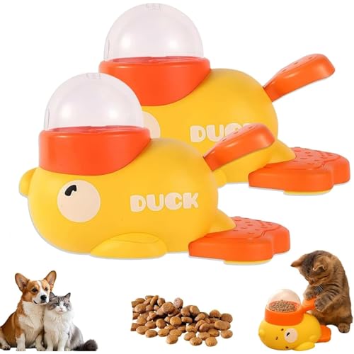 Gaxcent Cat Treat Slot Machine,Cat Slot Machine Treat Dispenser,Interactive Duck Frenchie Toy,Duck Puzzle Feeder for Dogs,No Battery Needed,for Small & Medium Pets,1 Gaxcent Cat Treat Slot Machine,Cat Slot Machine Treat Dispenser,Interactive Duck Frenchie Toy,Duck Puzzle Feeder for Dogs,No Battery Needed,for Small & Medium Pets,1 von Gaxcent