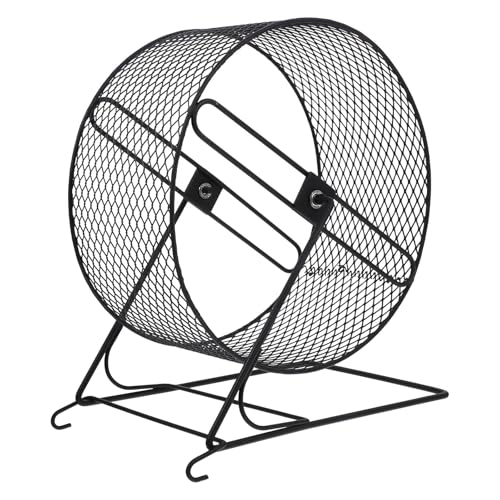 Gaxcent Laufräder Für Kleintiere 11 Zoll Hamsterrad Spielrad Hamster Laufspielzeug Hamsterrad 28Cm Hamsterrad Aus Metall Sport Fitness Eisen Zubehör,Schwarz Gaxcent Laufräder Für Kleintiere 11 Zoll Hamsterrad Spielrad Hamster Laufspielzeug Hamsterrad 28Cm Hamsterrad Aus Metall Sport Fitness Eisen Zubehör,Schwarz von Gaxcent