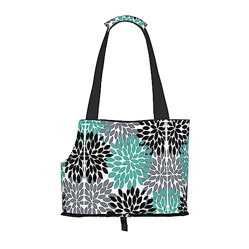 Dahlia Hundetasche mit Blumendruck, für kleine Hunde, Katzen und Kaninchen Dahlia Hundetasche mit Blumendruck, für kleine Hunde, Katzen und Kaninchen von GaxfjRu