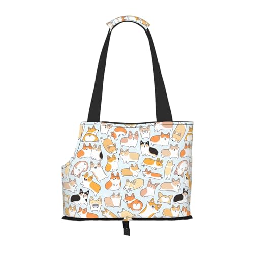 Hundetragetasche für kleine Hunde, Katzen und Kaninchen von GaxfjRu