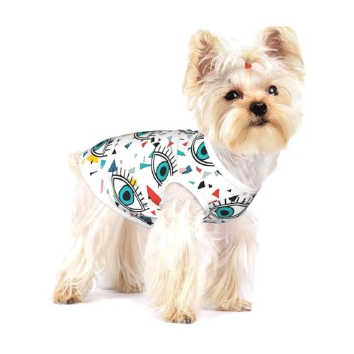 Leichtes Tanktop für Hunde, Hunde-Shirts für kleine Hunde, dehnbare T-Shirts, ärmellose Weste Leichtes Tanktop für Hunde, Hunde-Shirts für kleine Hunde, dehnbare T-Shirts, ärmellose Weste von GaxfjRu