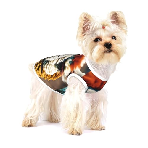 Niedliches Alpaka-Lama-Print T-Shirts für kleine Hunde, modisches Hemd, atmungsaktiv, ärmellos für kleine Hunde Niedliches Alpaka-Lama-Print T-Shirts für kleine Hunde, modisches Hemd, atmungsaktiv, ärmellos für kleine Hunde von GaxfjRu