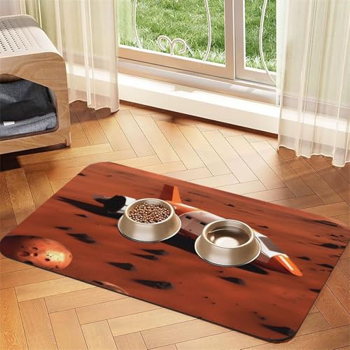 Space Shuttle Print Pet Feeding Mats for Dogs, Cats Pet Bowl Placemat Non-Slip PU Leather Tablecloth for Pets Space Shuttle Print Pet Feeding Mats for Dogs, Cats Pet Bowl Placemat Non-Slip PU Leather Tablecloth for Pets von GaxfjRu