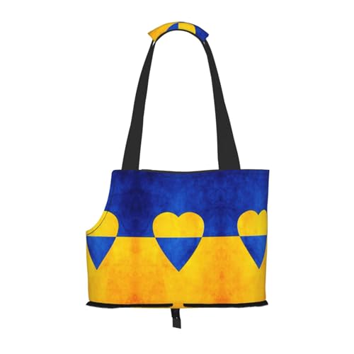 Tragetasche mit ukrainischer Flagge, für kleine Hunde, Katzen und Kaninchen Tragetasche mit ukrainischer Flagge, für kleine Hunde, Katzen und Kaninchen von GaxfjRu