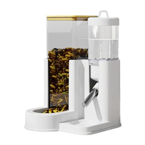 Gazocua Hamster Futterautomat - Wasserflasche für Kleintiere - Automatischer Tränke Futterspender Für Kleintierkäfig Innen Außen Wohnzimmer Schlafzimmer Reise Gazocua Hamster Futterautomat - Wasserflasche für Kleintiere - Automatischer Tränke Futterspender Für Kleintierkäfig Innen Außen Wohnzimmer Schlafzimmer Reise von Gazocua