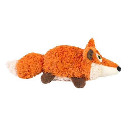 Gazocua Interaktive Hundespielzeuge | Interaktive Tierpuppe Mit Schwanzwedel-Funktion Für Welpen | Elektrisches Kauspielzeug Für Junge Hunde | Hundeaccessoire Für Drinnen Draußen Haus Und Garten von Gazocua