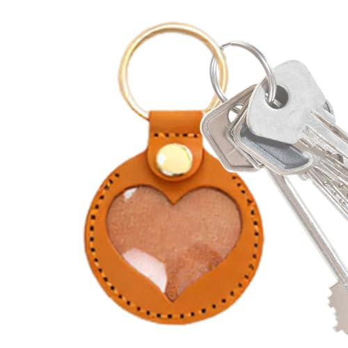 Gazocua Katzenfell Schlüsselanhänger - Haustierhaar Aufbewahrung Dekorativer Schlüsselring - Herz Anhänger Erinnerungsstück Unisex für Rucksack Handtasche Taschencharm Gazocua Katzenfell Schlüsselanhänger - Haustierhaar Aufbewahrung Dekorativer Schlüsselring - Herz Anhänger Erinnerungsstück Unisex für Rucksack Handtasche Taschencharm von Gazocua