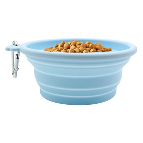 Gazocua Klappbarer Hundenapf - Klappbarer Futter- Und Wassernapf Für Hunde Und Katzen | Silicone Trinknapf Für Trocken- Und Nassfutter Unterwegs Camping Park Gazocua Klappbarer Hundenapf - Klappbarer Futter- Und Wassernapf Für Hunde Und Katzen | Silicone Trinknapf Für Trocken- Und Nassfutter Unterwegs Camping Park von Gazocua