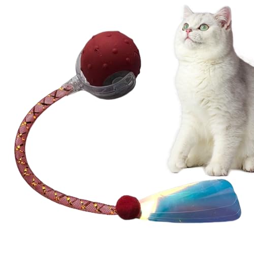 Gcerfby Automatisches Katzenspielzeug – automatisches, intelligentes interaktives bewegliches Katzenspielzeug, elektrisches Kätzchen-Spiel für geistige Stimulation, Übung, Kratzbaum-Training Gcerfby Automatisches Katzenspielzeug – automatisches, intelligentes interaktives bewegliches Katzenspielzeug, elektrisches Kätzchen-Spiel für geistige Stimulation, Übung, Kratzbaum-Training von Gcerfby