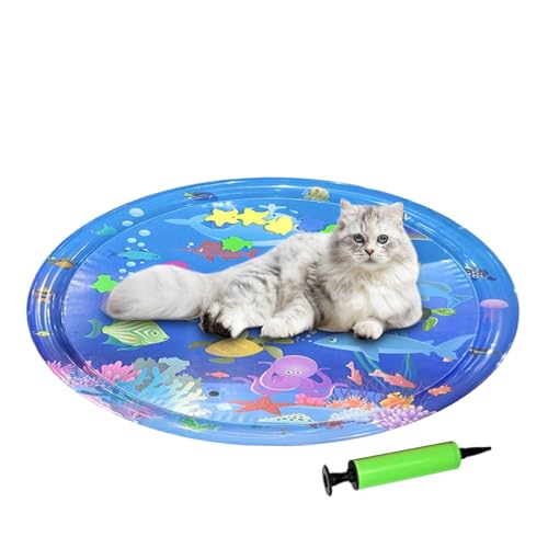 Gcerfby Baby-Wassermatte, kühlendes Kissen, waschbar, faltbar, kühlende sensorische Matte für Welpen, Katzen, Tiere, Haustiere, drinnen und draußen, Komfort, Spielen, Entspannung Gcerfby Baby-Wassermatte, kühlendes Kissen, waschbar, faltbar, kühlende sensorische Matte für Welpen, Katzen, Tiere, Haustiere, drinnen und draußen, Komfort, Spielen, Entspannung von Gcerfby