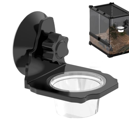 Gcerfby Gecko Feeder – Reptilien-Futterschale, Saugnapf, Tankzubehör, Futterbecher für Schildkröten, Bartagamäleon, Spinne, Schlange Gcerfby Gecko Feeder – Reptilien-Futterschale, Saugnapf, Tankzubehör, Futterbecher für Schildkröten, Bartagamäleon, Spinne, Schlange von Gcerfby