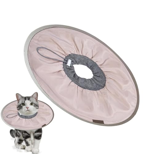 Gcerfby Genesungshalsband für Katzen,Comfy Kitten Cone | Verstellbares Erholungshalsband für Katzen,Bequemes elisabethanisches Haustierhalsband, weiches Katzenkegelhalsband für Katzen, Kätzchen und Gcerfby Genesungshalsband für Katzen,Comfy Kitten Cone | Verstellbares Erholungshalsband für Katzen,Bequemes elisabethanisches Haustierhalsband, weiches Katzenkegelhalsband für Katzen, Kätzchen und von Gcerfby