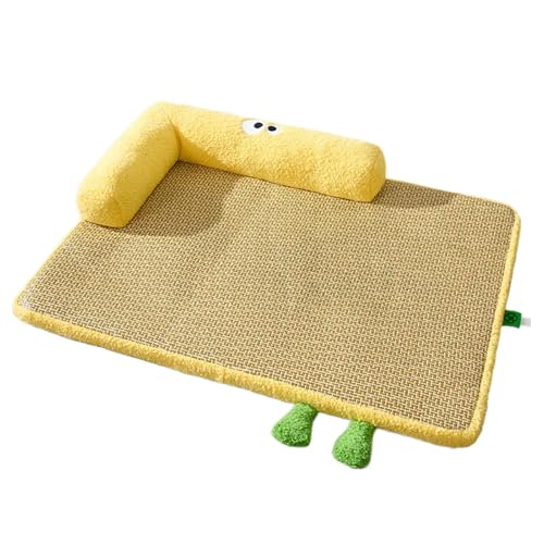 Gcerfby Haustiermatte, Ultrabounce Hundebett, weiche große Hunde Haustierbettkissen, 50 x 40 x 5 cm, leicht sauber, tragbar für Innenhüter im Freien Gcerfby Haustiermatte, Ultrabounce Hundebett, weiche große Hunde Haustierbettkissen, 50 x 40 x 5 cm, leicht sauber, tragbar für Innenhüter im Freien von Gcerfby
