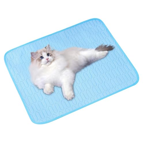 Gcerfby Hundekühlmatte | Tragbare Ice Silk Kühlmatte Für Hunde | Haustierkissen Für Wohnzimmer Schlafzimmer Terrasse Garten Büro Gcerfby Hundekühlmatte | Tragbare Ice Silk Kühlmatte Für Hunde | Haustierkissen Für Wohnzimmer Schlafzimmer Terrasse Garten Büro von Gcerfby