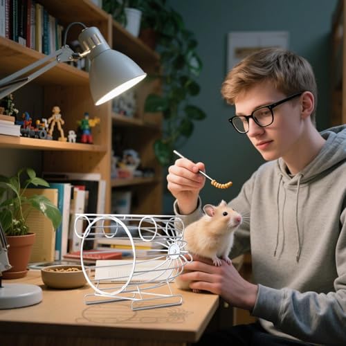 Hamster-Hängematte, alltäglicher Käfigspielzeit, Eisendrahtnetz-Hamsterspielzeug, Nesthaus Käfig, gemütliches Schlafschwung, hängende Versteck, für Meerschweinchen, Zwergkaninchen, Eichhörnchen Hamster-Hängematte, alltäglicher Käfigspielzeit, Eisendrahtnetz-Hamsterspielzeug, Nesthaus Käfig, gemütliches Schlafschwung, hängende Versteck, für Meerschweinchen, Zwergkaninchen, Eichhörnchen von Gcerfby