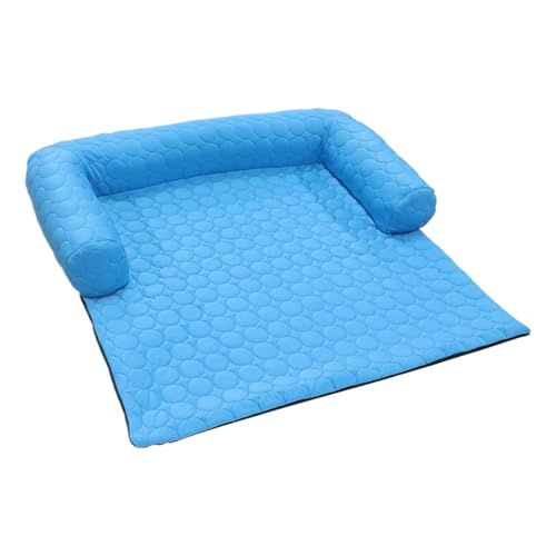 Haustierbett, Schlafmatte Cool Pad Dogs, U-Form-Kissen nicht rutschbares Waschkatzenbett, 74x74 cm, nicht rutsches Bodendesign, einfach zu bedienen, perfekt für kleine bis mittlere Rassen, Welpenkätzc Haustierbett, Schlafmatte Cool Pad Dogs, U-Form-Kissen nicht rutschbares Waschkatzenbett, 74x74 cm, nicht rutsches Bodendesign, einfach zu bedienen, perfekt für kleine bis mittlere Rassen, Welpenkätzc von Gcerfby