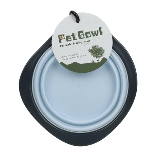 Haustierklappschale, Faltbare Silikon -Pet -Schüssel, tragbare Welpen -Feeder, weiche und Sicherheit, leicht zu flach und überall dort 15,7 cm für Haustiere zu übertragen und zu tragen Haustierklappschale, Faltbare Silikon -Pet -Schüssel, tragbare Welpen -Feeder, weiche und Sicherheit, leicht zu flach und überall dort 15,7 cm für Haustiere zu übertragen und zu tragen von Gcerfby