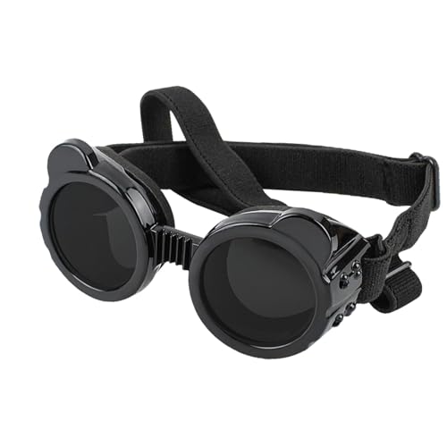 Hundesonnenbrille, UV-Schutz, Haustierbrille, Wind-, Staub-, Nebelschutz, Augenbekleidung, feine Verarbeitung, vielseitig einsetzbar, 9,5 x 4,5 cm, für Outdoor-Abenteuer und Reisen Hundesonnenbrille, UV-Schutz, Haustierbrille, Wind-, Staub-, Nebelschutz, Augenbekleidung, feine Verarbeitung, vielseitig einsetzbar, 9,5 x 4,5 cm, für Outdoor-Abenteuer und Reisen von Gcerfby