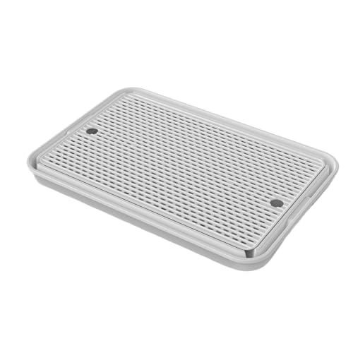 Katzenstreumatte, Selbstverpackte Katzentreppe, Seithilfe Von Pet, Anti-Rutip-Eingangsrampe, Einfaches Sauberes Mit Stabiler Unterstützung, 42x28.6x14 cm, Für Kätzchen Wohnzimmer Ecke von Gcerfby