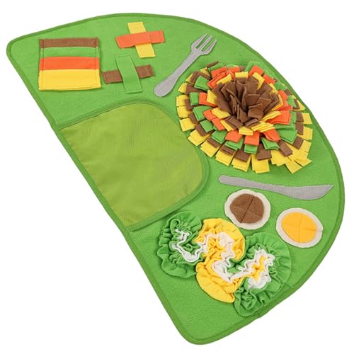 PET Slow Feeding Matte, Hunde Slow Feeder Pad, Interaktives Puzzlespielzeug, Anreicherungstrainingsinstrument, Anti-Langwächter-Fütterungszubehör, 74 X 47 Cm, Für Kleine Haustiere, Mittlere Rassen, Gr PET Slow Feeding Matte, Hunde Slow Feeder Pad, Interaktives Puzzlespielzeug, Anreicherungstrainingsinstrument, Anti-Langwächter-Fütterungszubehör, 74 X 47 Cm, Für Kleine Haustiere, Mittlere Rassen, Gr von Gcerfby