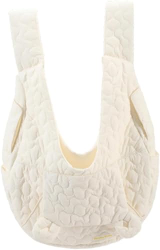 Gcljlmy Brusttasche für Haustiere, Tragerucksack für Haustiere, dekorativ, modisch, praktisch, einzigartig, vielseitig, Tragerucksack für (Beige) von Gcljlmy