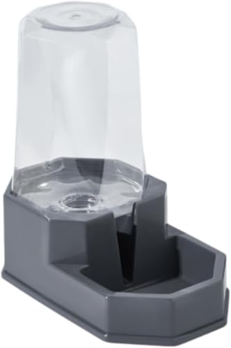 Gcljlmy Katzentränke, Schwerkraft-Futterspender, 3,6 l, Katzenfutterspender, Futterspender, Futterstation, Tiere, Reiseversorgung, Kaninchen (Schwarz) von Gcljlmy
