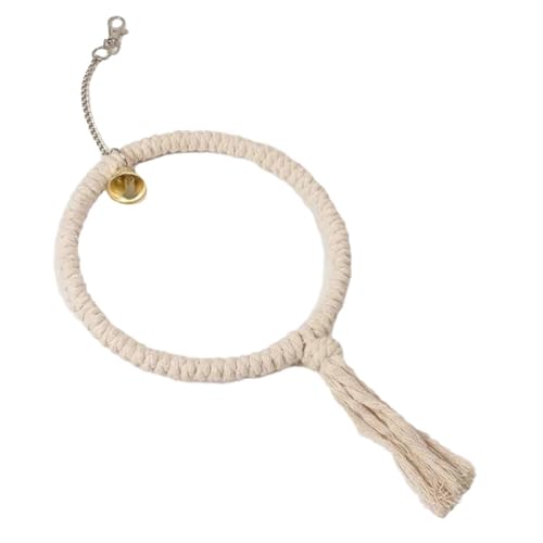 Gcljlmy Kreis-Ständer, Vogelseil, Sitzstange, fördert Fußübungen, Nestschaukel, Papageienschaukel, Papageien-Baumwollseil für Wellensittiche (20 cm) von Gcljlmy