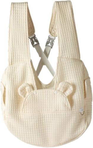 Gcljlmy Tragetasche für Haustiere, Rucksack, modisch, weich, große Kapazität, Reisetasche für Haustiere, Mehrzwecktasche für Welpen, kleine Haustiere, Reisen (Weiß) von Gcljlmy