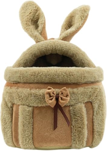 Gcljlmy Transporttasche für Haustiere, Reisetasche für kleine Hunde, Katzen, Welpen, Fleece-Tragetasche, warme Haustiertasche zum Wandern, Spazierengehen (M) von Gcljlmy