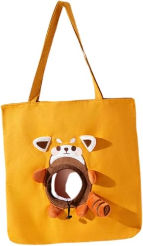 Gcljlmy Umhängetasche für Haustiere, für unterwegs, für Katzen, Bequeme Umhängetasche für Katzen, Ausflugstasche für Kleintiere, Kätzchen (Und XL) von Gcljlmy