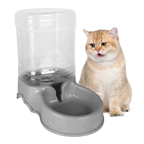 1pc Automatischer Katzenwasserspender 3.5L Leckfestautomatisch Cat Water Bowl Abnehmbar für kleine Medi von Gcroet