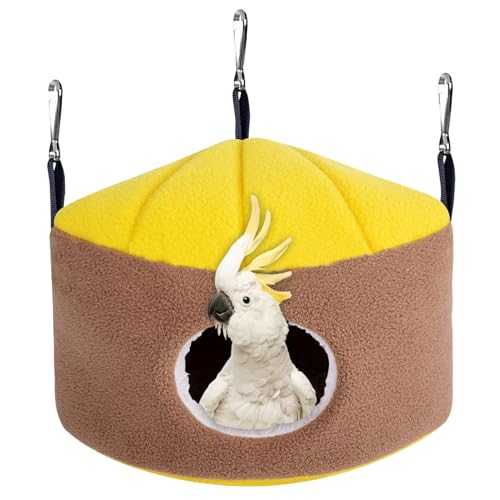 Gcroet Papageinest Fleeced Winter Wärme weiche dreieckige Vogelnest für Käfig waschbarer Cockatiel Shotiel Vogelbett. Gcroet Papageinest Fleeced Winter Wärme weiche dreieckige Vogelnest für Käfig waschbarer Cockatiel Shotiel Vogelbett. von Gcroet