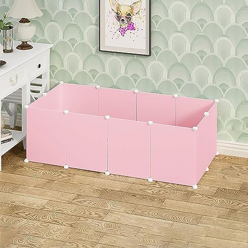 Kaninchenkäfig, Haustier-Laufstall, Katzenkäfig, Welpenkäfig, Meerschweinchenkäfig, Laufstall, DIY Kleintierkäfig, für kleine Haustiere, Katzen, Katzen, Welpen, Kaninchen, Igel (Farbe: Rosa, Kaninchenkäfig, Haustier-Laufstall, Katzenkäfig, Welpenkäfig, Meerschweinchenkäfig, Laufstall, DIY Kleintierkäfig, für kleine Haustiere, Katzen, Katzen, Welpen, Kaninchen, Igel (Farbe: Rosa, von GeELky