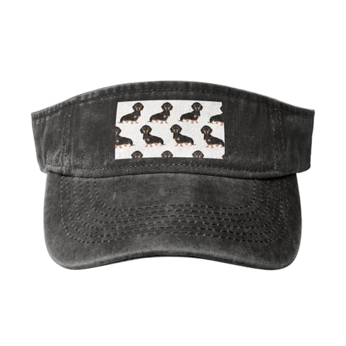 GeRRiT Baseballkappe mit Dackel-Motiv, bedruckt, leer, modischer Baseballkappe, Outdoor-Sonnenhut GeRRiT Baseballkappe mit Dackel-Motiv, bedruckt, leer, modischer Baseballkappe, Outdoor-Sonnenhut von GeRRiT