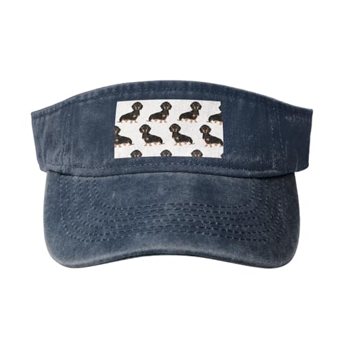 GeRRiT Baseballkappe mit Dackel-Motiv, bedruckt, leer, modischer Baseballkappe, Outdoor-Sonnenhut GeRRiT Baseballkappe mit Dackel-Motiv, bedruckt, leer, modischer Baseballkappe, Outdoor-Sonnenhut von GeRRiT