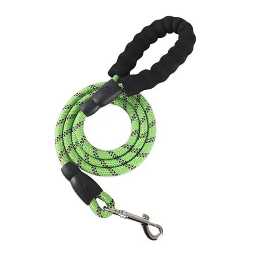 Heimtierbedarf, Hundeseil, Heimtierbedarf, reflektierendes Seil, Hundeleine, Mehrfarbig, rundes Seil, Hundeleine, Hundeleine, bequemer Griff (Color : 4, Size : 3m*12mm) von GeRRiT