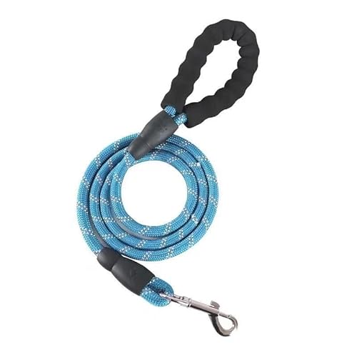 Heimtierbedarf, Hundeseil, Heimtierbedarf, reflektierendes Seil, Hundeleine, Mehrfarbig, rundes Seil, Hundeleine, Hundeleine, bequemer Griff (Color : 6, Size : 2m*8mm) von GeRRiT