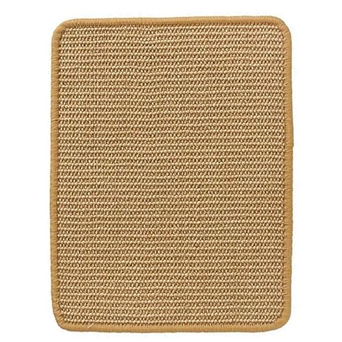 Kratzteppich Für Katzen, Natürliche Sisal-Katzenkratzer, Kratzteppich Für Haustiere, DIY-Bodenmatte, Verhindert Kratzer Auf Teppichen, für Wohnzimmer, Flur, Küche, Büro (Color : B, Size : 12.6 * 24N) von GeRRiT