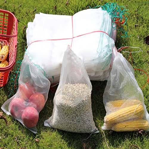 20 x Kordelzug-Nylon-Mesh-Filter-Medientasche, 15 x 10 cm, für Aquarium, Garten, Teich von Geardeangloow