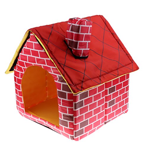 Abnehmbares Haustierhaus, Hundehütte, für drinnen und draußen Abnehmbares Haustierhaus, Hundehütte, für drinnen und draußen von Geardeangloow