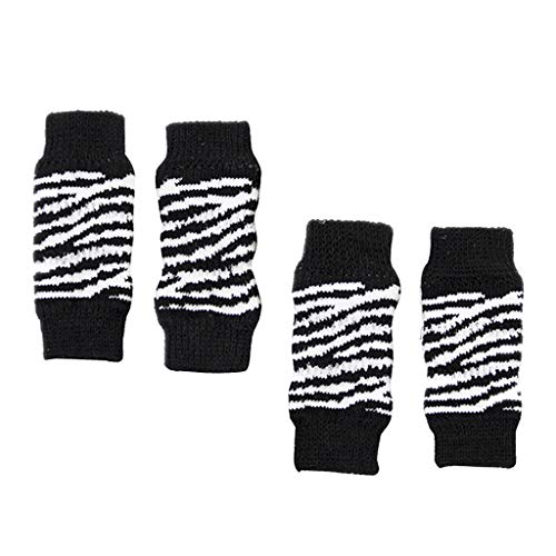 Beinstulpen für Hunde, Beinstulpen, Beinstulpen, Beinbandage, 4 Stück, Schwarz, Größe S von Geardeangloow