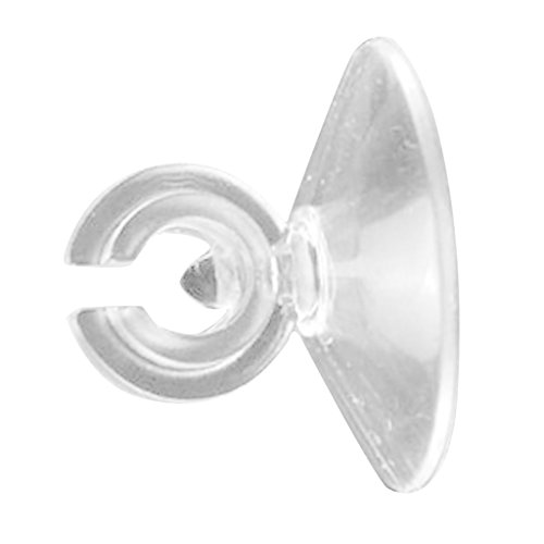 Geardeangloow 10 Stück Aquarium-Saugnapf-Clips, Luftschlauch-Halter, Klemmen für Aquarium, Nr. 1 von Geardeangloow