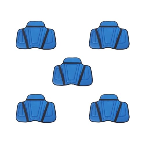 Geardeangloow 5er-Set PU-Reitsattelunterlage, bequemer Bezug, Sicherheitsstützkissen, Erwachsene, Kinder, Anfänger, Zubehör, Geschenke, Blau Geardeangloow 5er-Set PU-Reitsattelunterlage, bequemer Bezug, Sicherheitsstützkissen, Erwachsene, Kinder, Anfänger, Zubehör, Geschenke, Blau von Geardeangloow