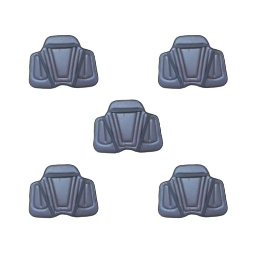 Geardeangloow 5er-Set Reitsattelunterlage, verdickt, ergonomisch, Sport, Sicherheit, Dämpfung, Stützkissen, professionell, Dunkelbraun Geardeangloow 5er-Set Reitsattelunterlage, verdickt, ergonomisch, Sport, Sicherheit, Dämpfung, Stützkissen, professionell, Dunkelbraun von Geardeangloow