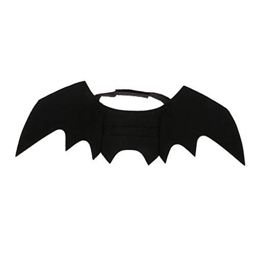 Geardeangloow Halloween-Kostüm für Haustiere, Katzen, Fledermausflügel, cooles Design, Party-Fledermaus-Kostüm von Geardeangloow
